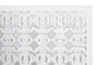 GINER Y COLOMER Cabecero Artesanal Blanco Decapado de MDF, 165 cm de Ancho x 80 cm de Alto, Panel Decorativo para Cama